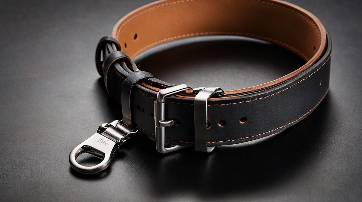 Locking and heavy collars: never unattended